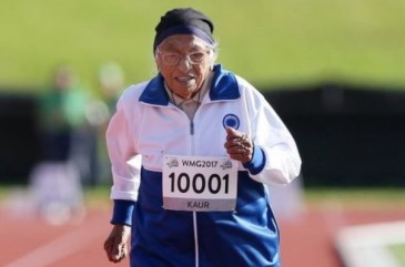 101-ամյա հնդիկ վազորդուհին 100 մետր տարածությունը հաղթահարել է 1 րոպե 14 վայրկյանում