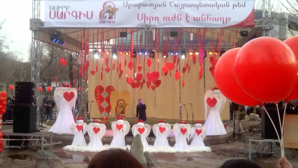 Այսօր Հայաստանում նշվում է սիրահարների բարեխոս Սուրբ Սարգսի տոնը