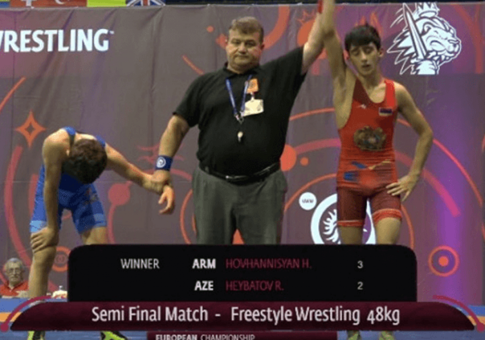 Հարություն Հովհաննիսյանը հաղթել է ադրբեջանցի մարզիկին