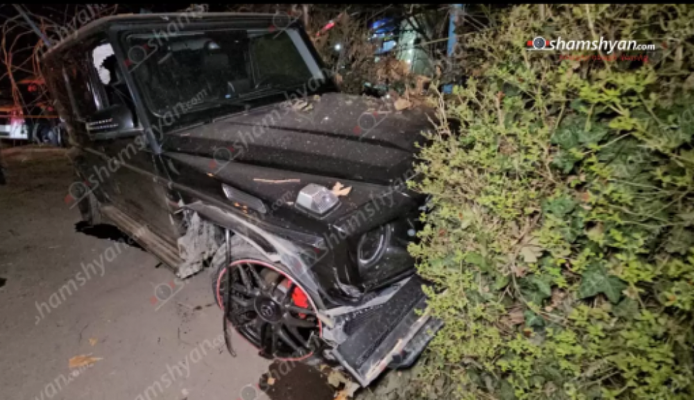 Երևանում բախվել են Mercedes G-500-ն ու Lexus-ը. վարորդներից մեկը եղել է ոչ սթափ