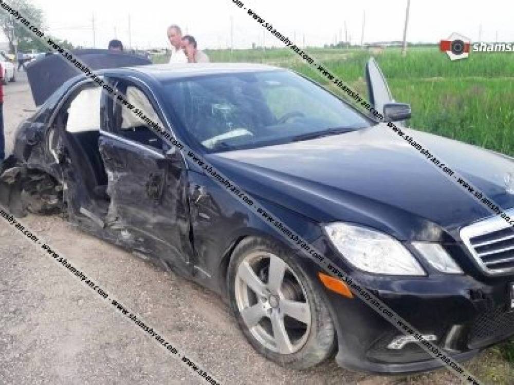 Ողբերգական ավտովթար Արարատի մարզում. բախվել են Mercedes-ն ու Opel-ը. կա 1 զոհ և վիրավորներ
