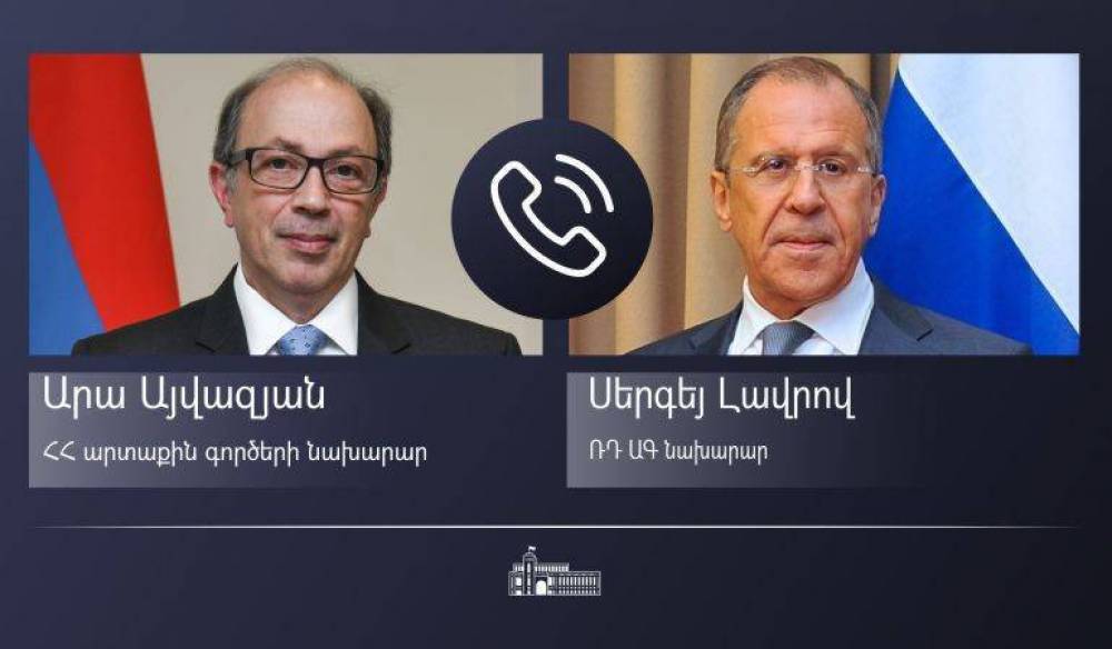 Հայաստանի և Ռուսաստանի ԱԳ նախարարները հեռախոսազրույց են ունեցել