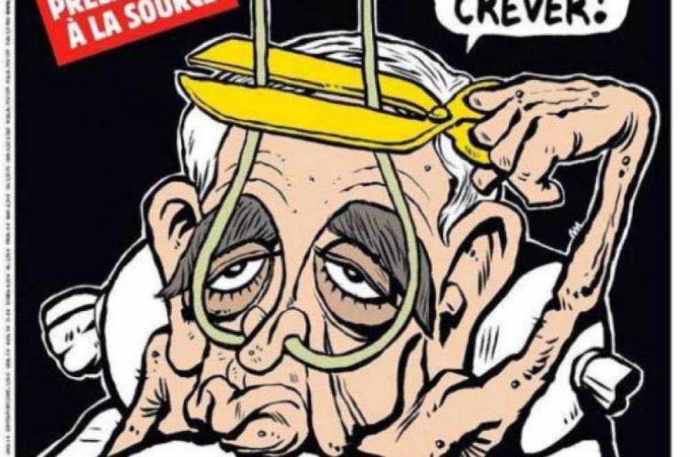Charlie Hebdo-ն հրապարակել է Ազնավուրի ծաղրանկարը