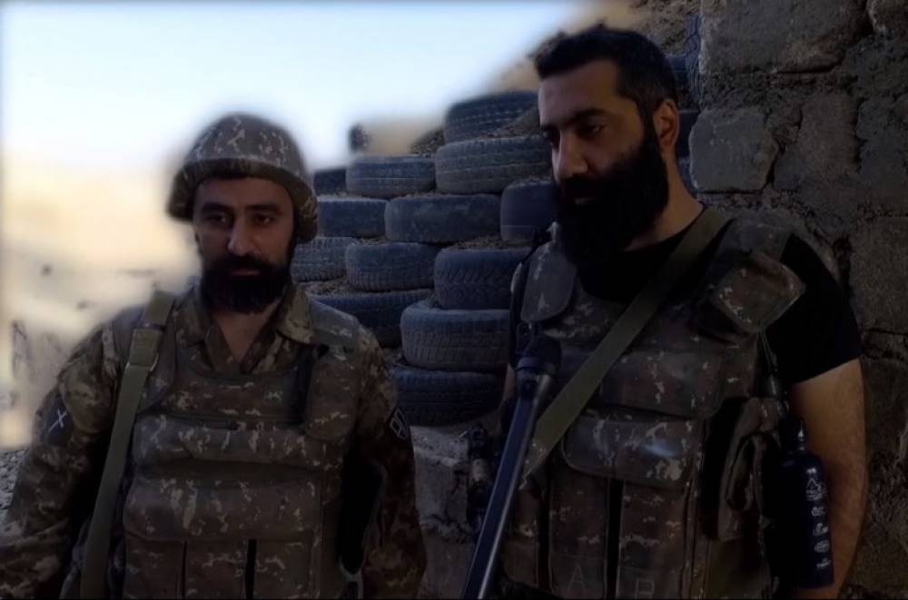 Հաղթանակը վրա է հասնում էն պահին, երբ հայ զինվորը պատրաստ է նվիրաբերել իր կյանքը հայրենիքին. Ա. Դանիելյանը և Կ.Տեր-Նակալյանը ռազմաճակատից հանդես են եկել ուղերձով (տեսանյութ)