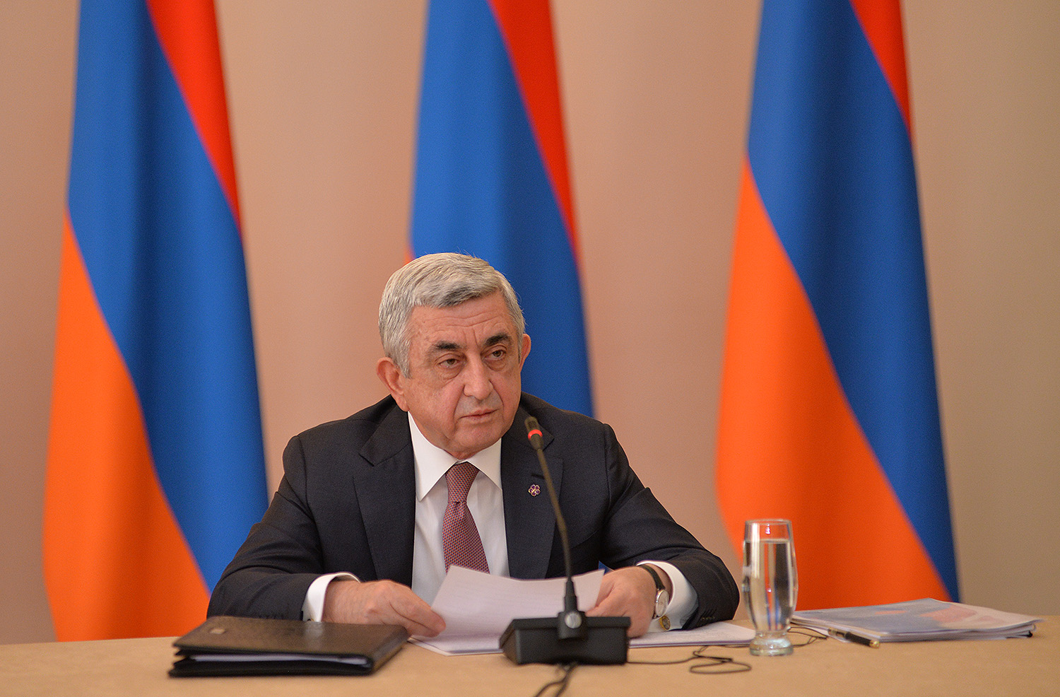 Սերժ Սարգսյանը մասնակցել է Ատոմային էներգետիկայի անվտանգության խորհրդի նիստին
