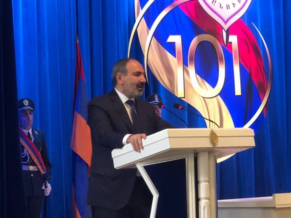 ՀՀ ոստիկանության 101-րդ տարեդարձի առթիվ շնորհավորական խոսքով հանդես եկավ վարչապետ Նիկոլ Փաշինյանը