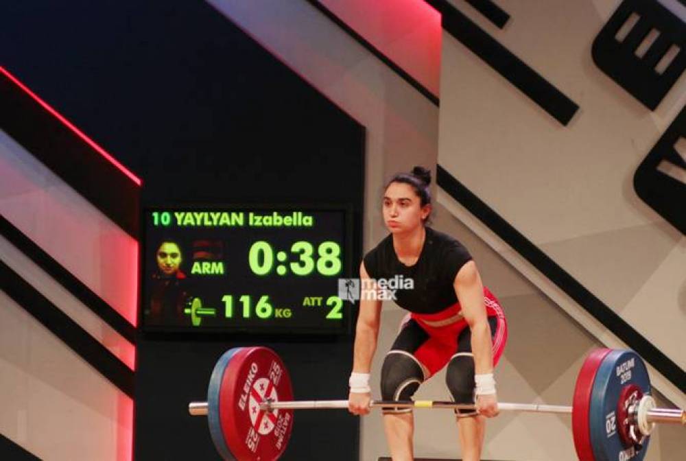 Իզաբելա Յայլյանը փոքր արծաթե մեդալ նվաճեց ծանրամարտի Եվրոպայի առաջնությունում