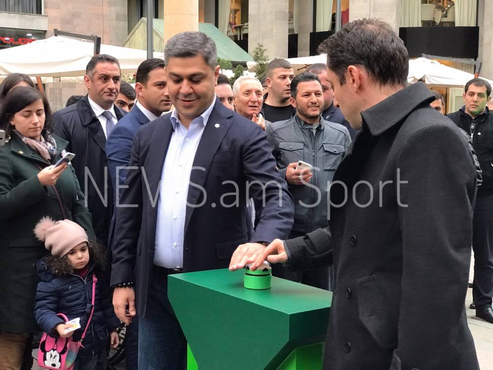 Վանեցյանի եւ Մարությանի մասնակցությամբ տրվեց Եվրո-2019-ի 100 օրվա հետհաշվարկի մեկնարկը