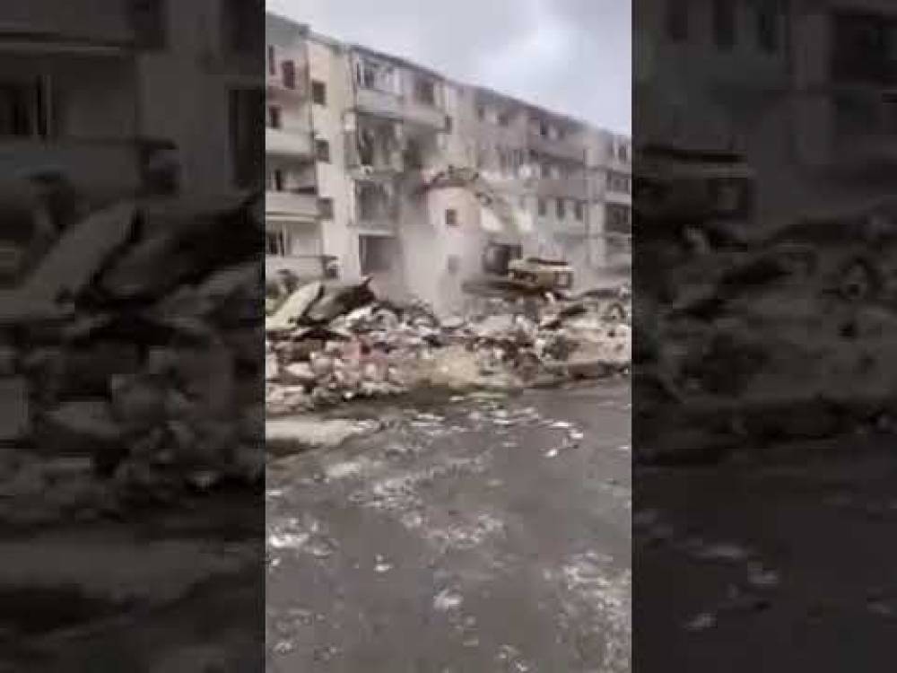 Ադրբեջանցիները Շուշիում հողին են հավասարեցնում հայկական տները