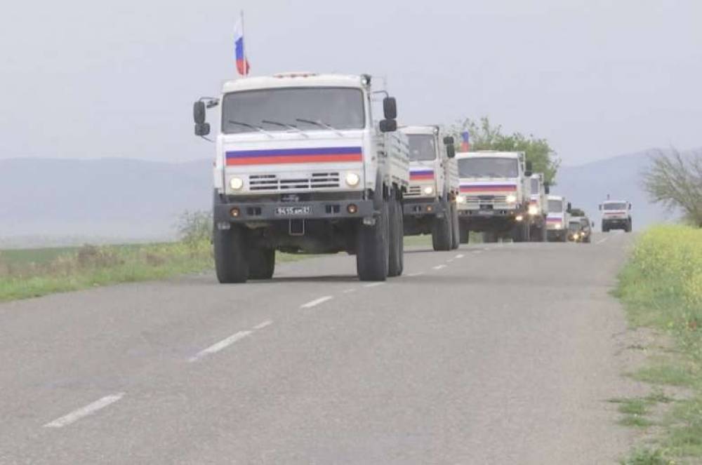 Ռուս խաղաղապահները 200տ հումանիտար բեռ են հատկացրել ադրբեջանական կողմին