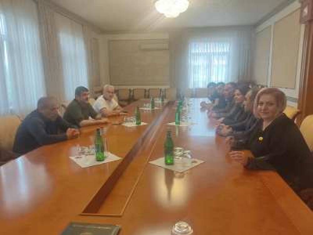 «Հաղթանակի 5-րդ բրիգադ»-ը Մանվել Գրիգորյանի կնոջ` Նազիկ Ամիրյանի գլխավորությամբ Արցախում է