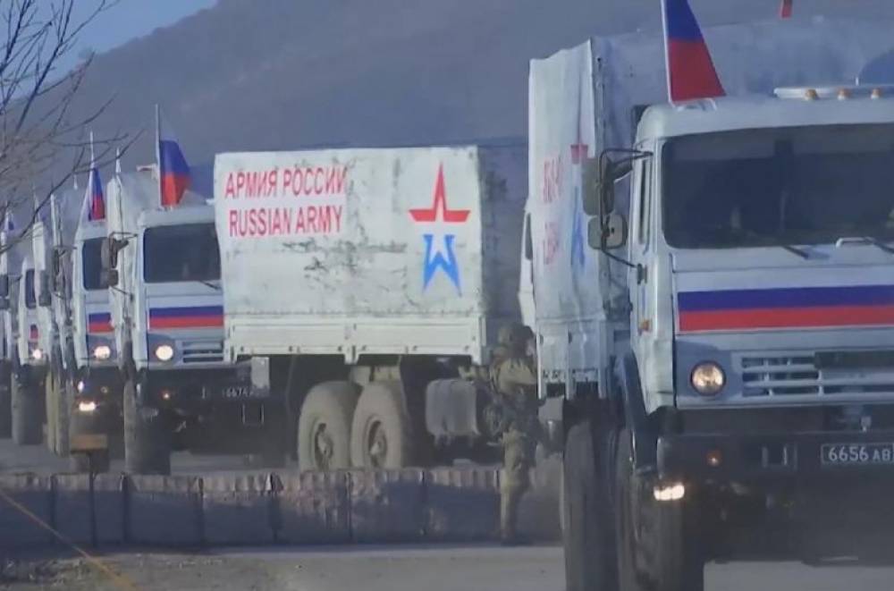 Ռուս խաղապահների ուղեկցությամբ` հումանիտար կենտրոնի 15-րդ շարասյունը 420 տոննա բեռ է տեղափոխել Քարվաճառ