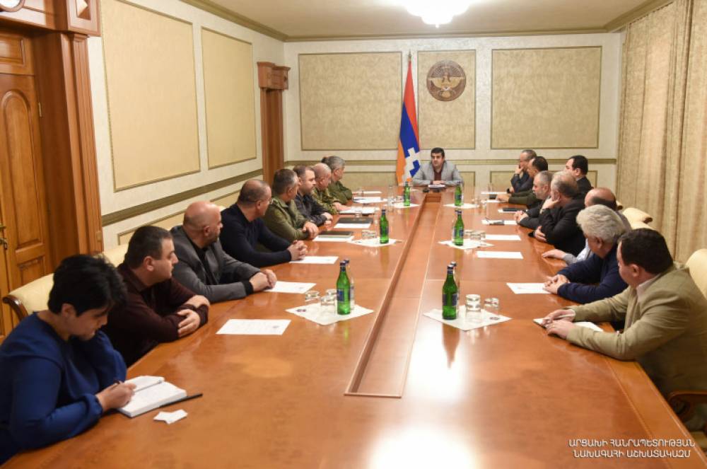 Մեր պահանջն ու խնդրանքը խաղաղապահներին այն է եղել, որ ստատուս-քվոն վերականգնվի․ այս պահանջը երբևէ չենք փոխելու․ Արցախի նախագահ