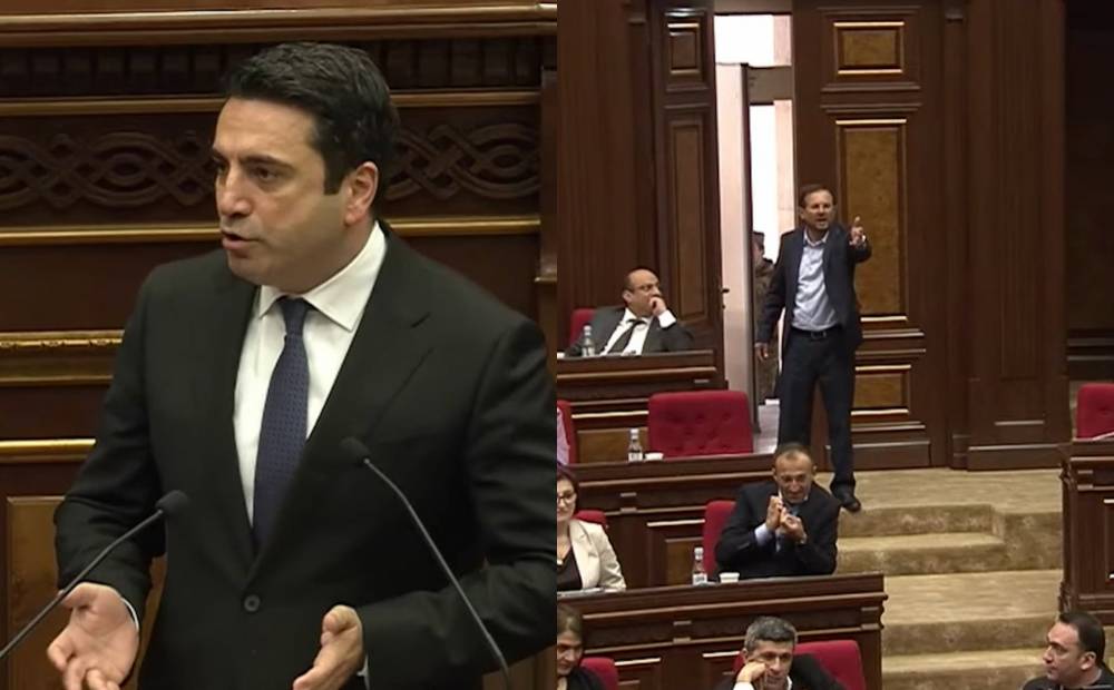 Էդ սպառնում ե՞ք․ ով ասեց հա․ գլուխներդ պատին եք տվել․ վեճ Սիմոնյանի ու Մանուկյանի միջև