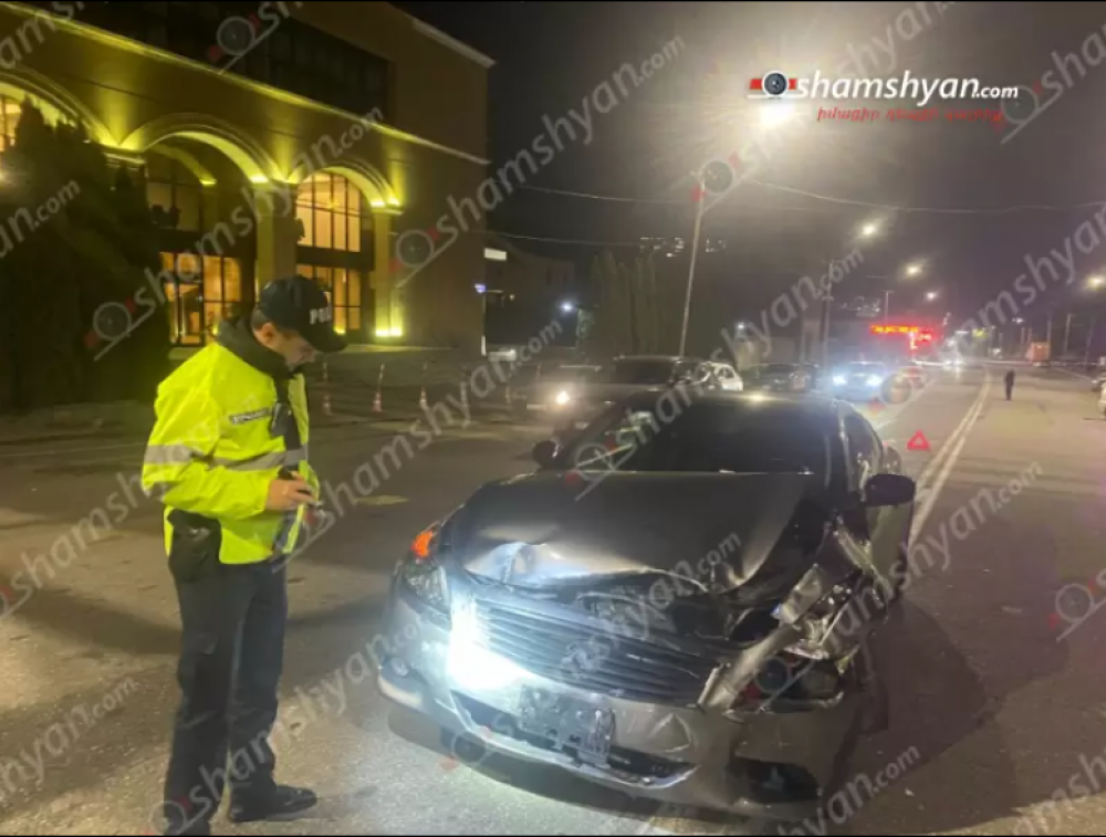 Թբիլիսյան խճուղում բախվել են «Infiniti»-ն ու «Opel»-ը. վիրավոր կա
