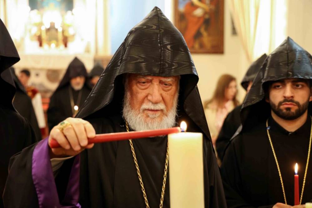 Անթիլիասի Մայրավանքում Ճրագալույցի Սուրբ պատարագ է մատուցվել և Տնօրհնեքի արարողություն կատարվել
