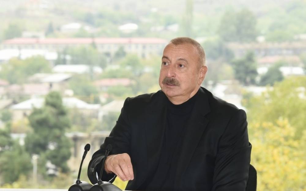 Քանի որ Հայաստանն արգելափակում է մեր մուտքը դեպի Նախիջևան, Իրանի հետ պայմանավորվել ենք, որ կկառուցենք շրջանցիկ ճանապարհ. Ալիև