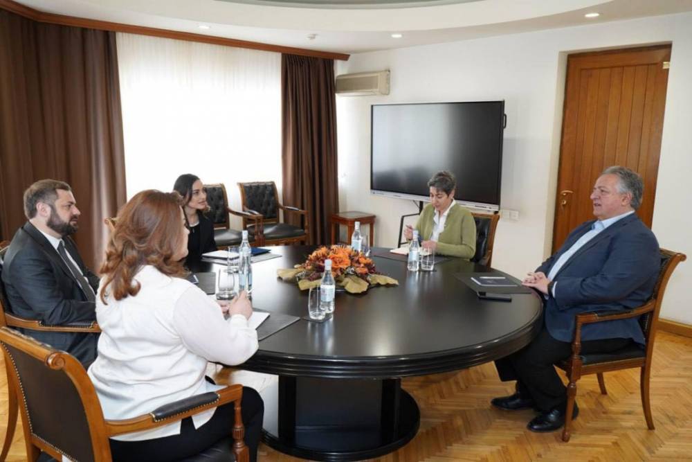 Նուբար Աֆեյանը հանդիպել է Գևորգ Պապոյանին