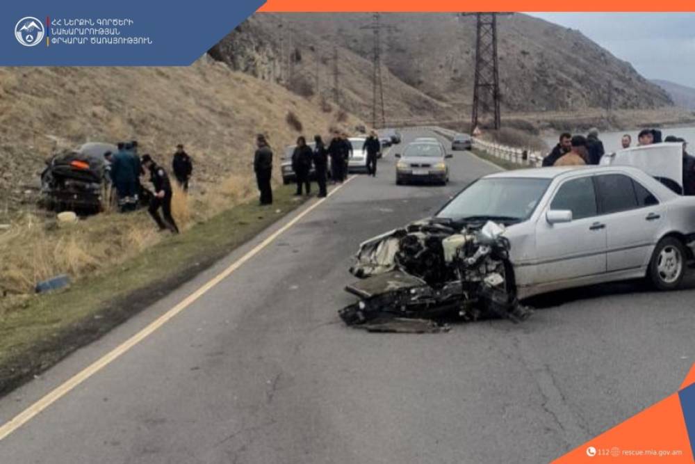 Վթար՝ Սևան-Ճամբարակ ավտոճանապարհին․ կան տուժածներ