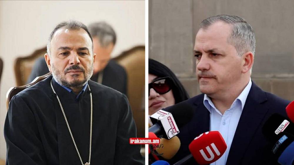 Տիրադա՞վ է Վրթանես սրբազանը. լրագրողը՝ Շահրամանյանին