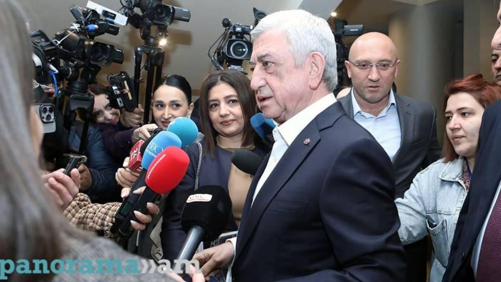 Սերժ Սարգսյան. Չեմ կարծում, որ քարոզարշավի փուլում ընդդիմությունը միասնական կլինի, բայց համոզմունք ունեմ, որ ընտրություններից հետո մի կետի կխփեն