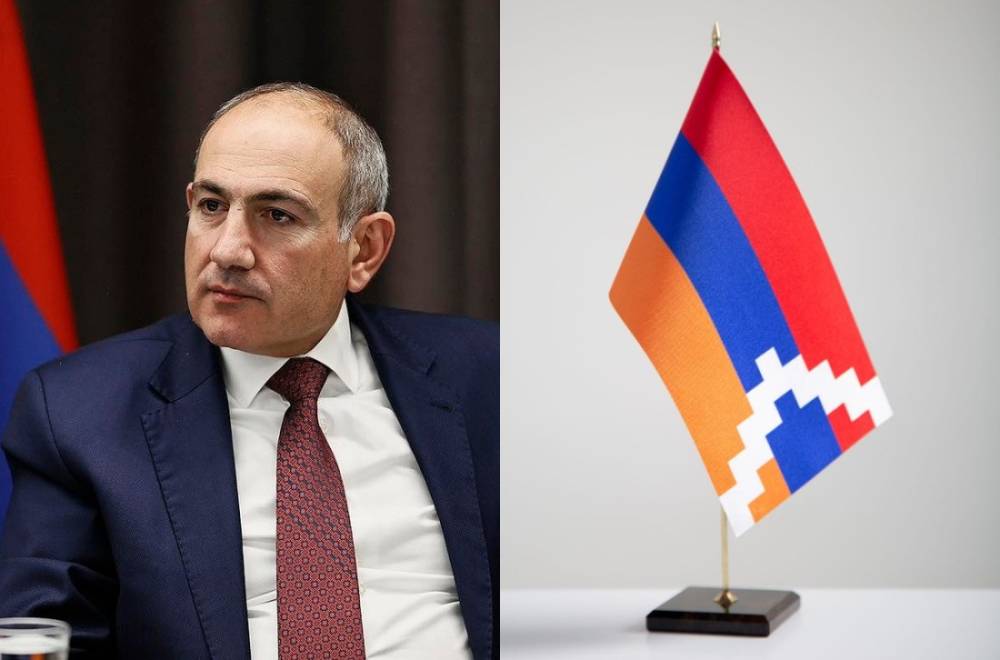 Նիկոլ Փաշինյանը հայտարարեց՝ Ղարաբաղը խորհրդանշող դրոշներով հանդես գալն անխուսափելի պատերազմ է