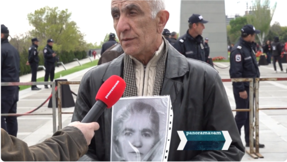 Հայաստան մայրիկը ծանր օրեր էր ապրում, Ապրիլի 24-ին միշտ դուռը փակում էր՝ ներսում հեկեկում. Արզումանյան