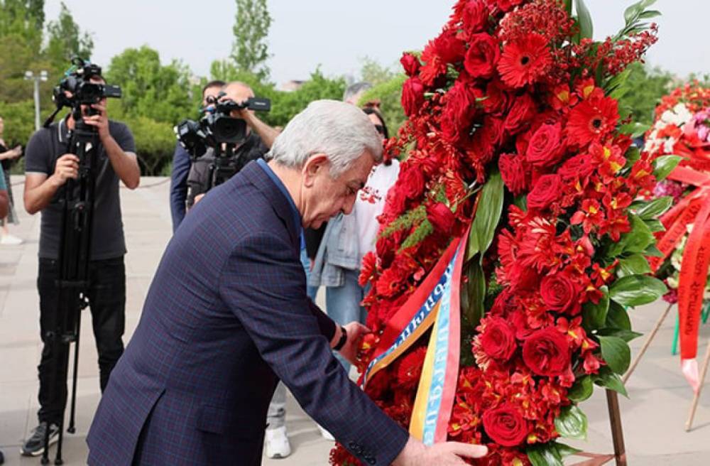 Ո՛չ ոք չի կարող մոռացության տալ Հայոց ցեղասպանությունը. ՀՀ երրորդ նախագահ Սերժ Սարգսյան