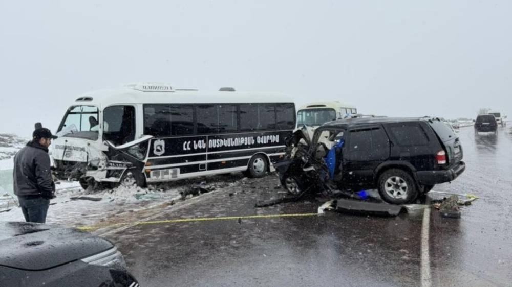 Վթարի է ենթարկվել Ոստիկանության գվարդիայի ավտոբուսը, կա 1 զոհ, 12 տուժած