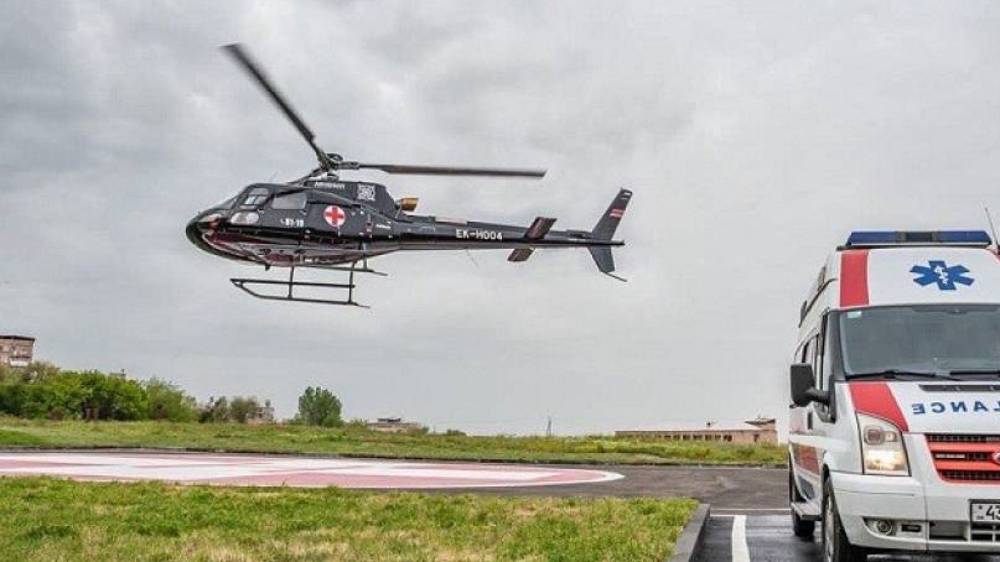 Ողբերգական վթարից տուժած 3 անչափահաս տեղափոխվել է Երևան. 1-ը Երևան է տեղափոխվում ուղղաթիռով