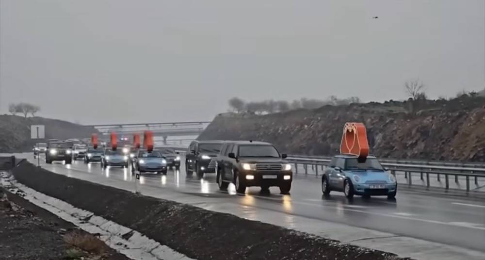 Որքան մեքենա է եղել Փաշինյանի ավտոերթին