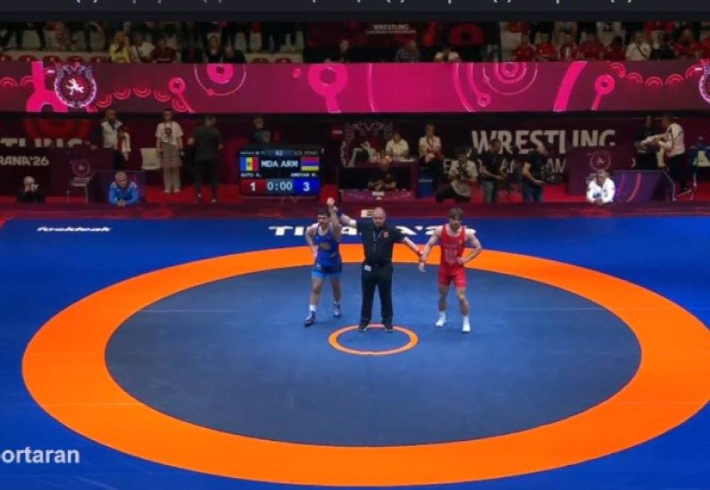 Մալխաս Ամոյանը դուրս եկավ Եվրոպայի հունահռոմեական ոճի ըմբշամարտի առաջնության եզրափակիչ