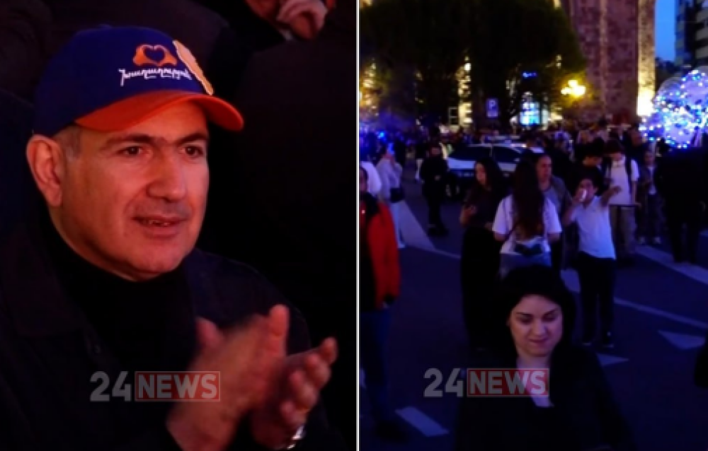 Միայն Փաշինյանն է ծափահարում ՔՊ-ի համերգի կիսադատարկ հրապարակում