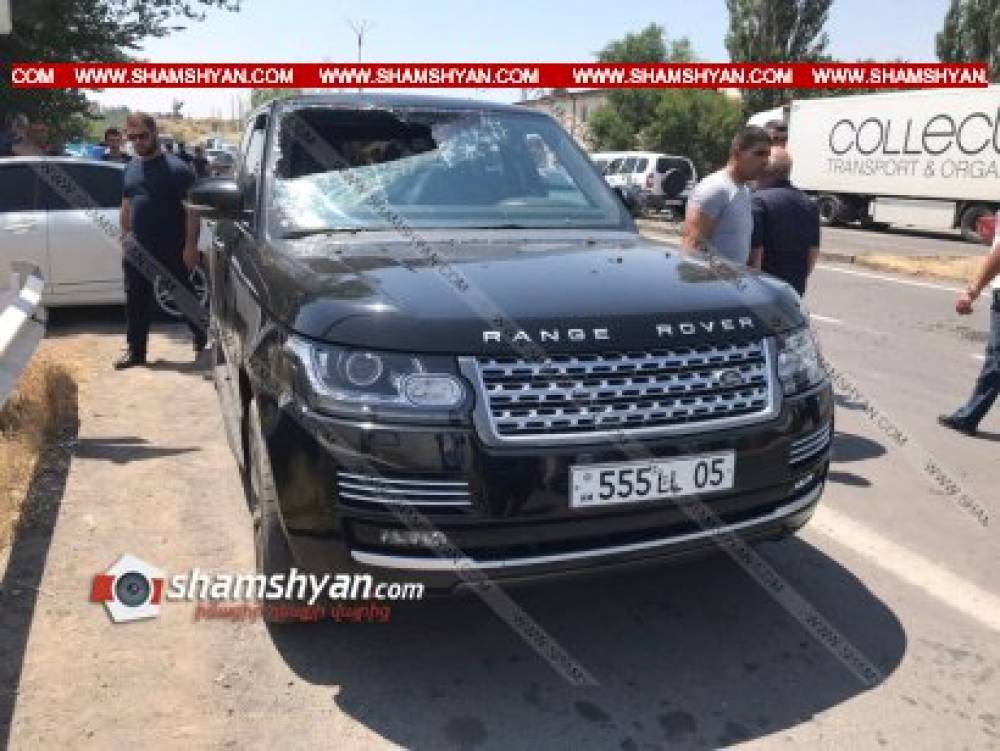 Պայթյունի հետևանքով վնասվել է «Շշի Մելոյի» Range Rover-ը