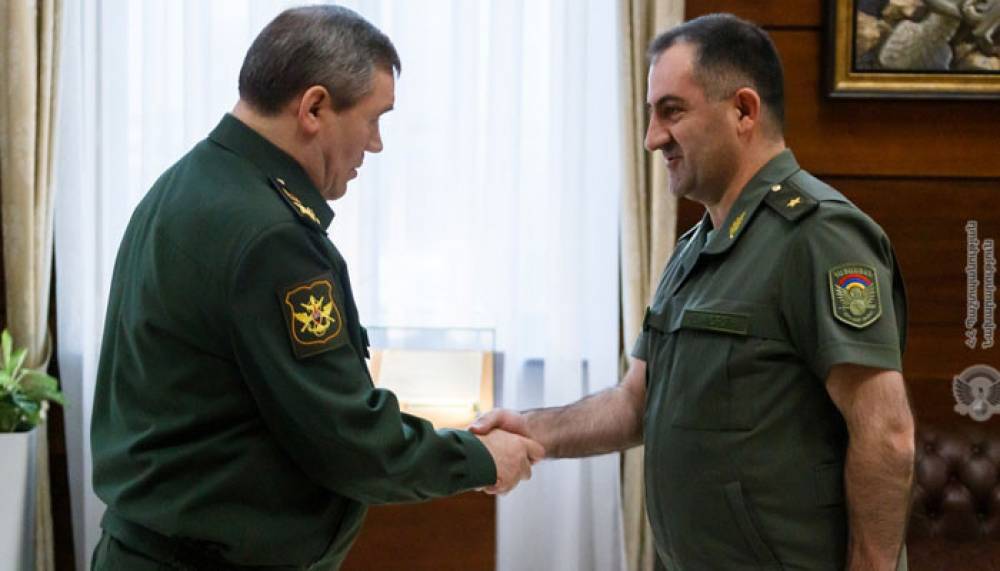 Տեղի է ունեցել Էդվարդ Ասրյանի և Վալերի Գերասիմովի հանդիպումը