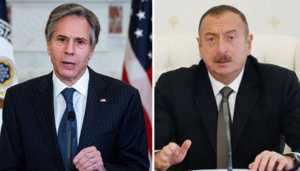 Բլինքենը Ալիևին կոչ է արել նվազեցնել լարվածությունը