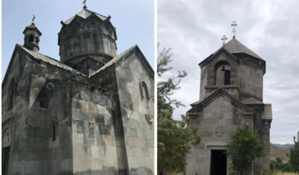 Բերձորի` Արցախյան պատերազմի հուշահամամալիրը, Համբարձման և Աղավնոյի եկեղեցիները չեն տարհանվել