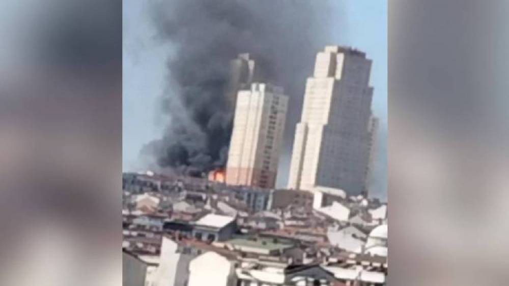 Ստամբուլում այրվում է մշակութային կենտրոնը․ հրդեհը տարածվել է հարակից թաղամասերում