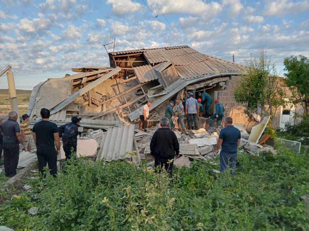 1 զոհ, 2 վիրավոր. Ոսկեհասկում պայթուն է եղել , փլատակներից դուրս են բերել երեխայի մարմինը