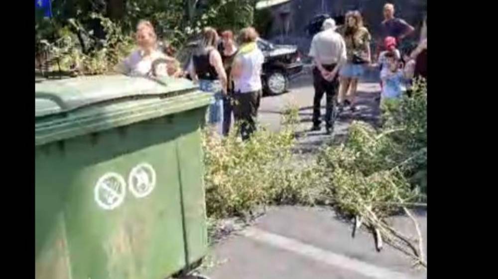Ավինյանը շինթույլտվություն է տվել, ինչն իր հերթին դարձել է ծառահատման պատճառ. Քաղաքացիները փակել են Գայի պողոտան