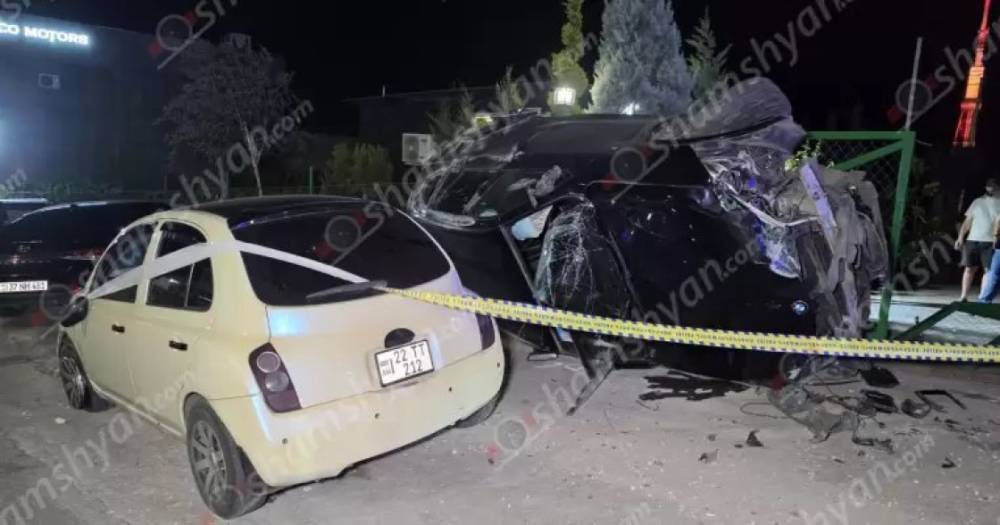 Խոշոր ավտովթար Երևանում․ «BMW»-ի վարորդը երկրորդ անգամ ոչ սթափ վարելու համար զրկվել է վարելու իրավունքից
