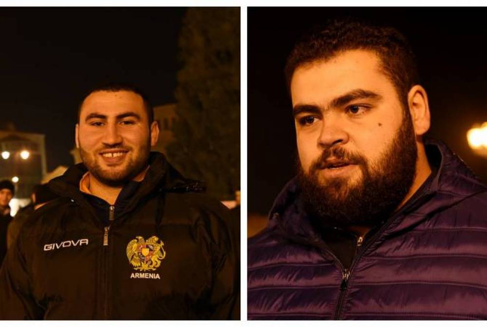 Ծանրորդներ Սիմոն Մարտիրոսյանը և Գոռ Մինասյանն Արցախում էին