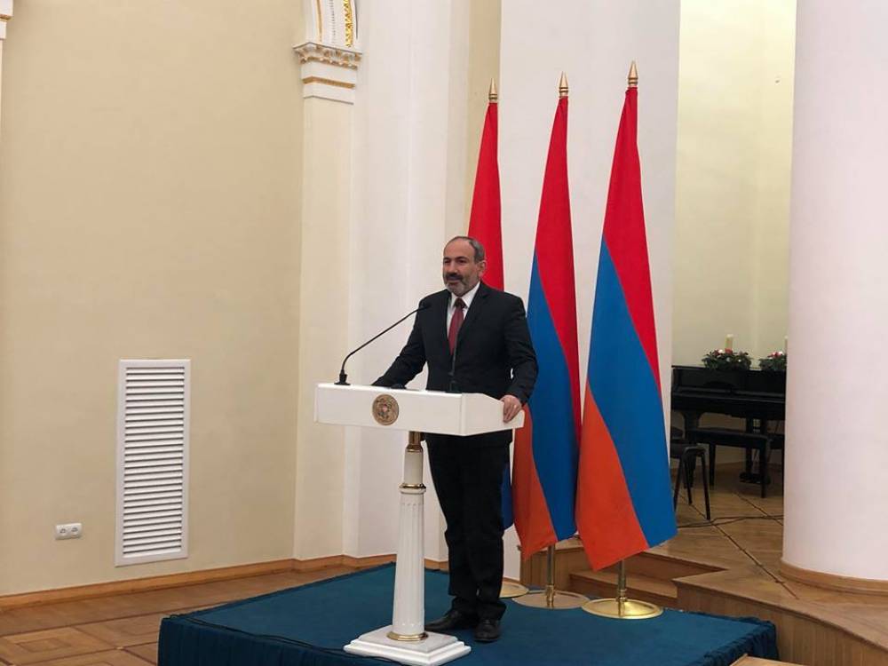 Բաղրամյան 26-ում  Նիկոլ Փաշինյանը ընդունել է ԶԼՄ ներկայացուցիչներին