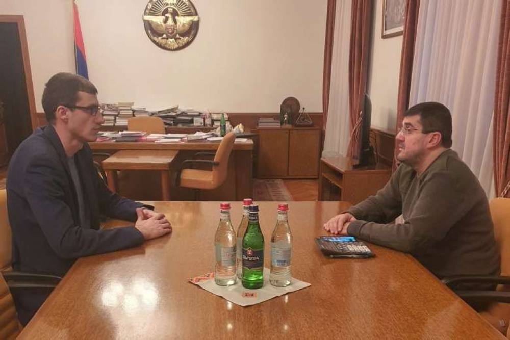 ՀՀ ԱՍՀ նախարարը հանդիպել է Արցախի նախագահին