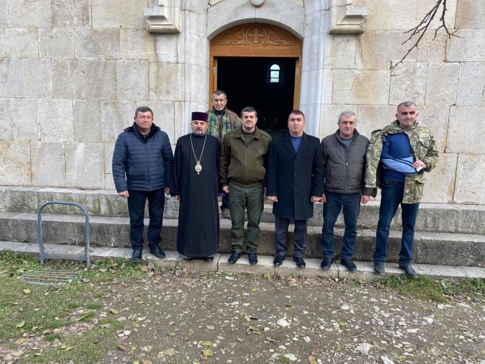 Այցելել եմ Ամարասի վանական համալիր եւ մասնակցել նահատակների հիշատակի հոգեհանգստյան կարգին. Արայիկ Հարությունյան