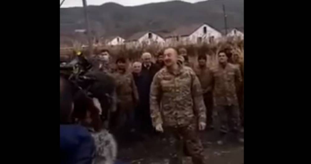 Թշնամական պետության ղեկավարը Քաշաթաղի Իշխանաձոր գյուղում (տեսանյութ)