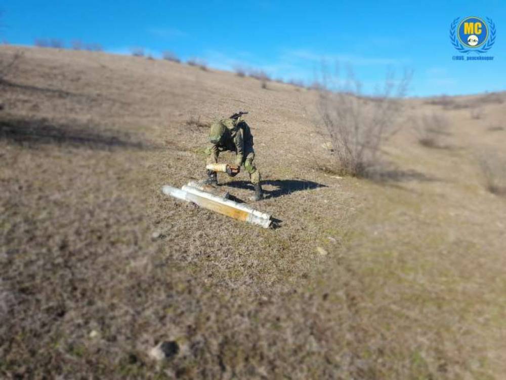 Արցախում չպայթած զինամթերքից մաքրվել է 333.6 հա տարածք (լուսանկարներ)