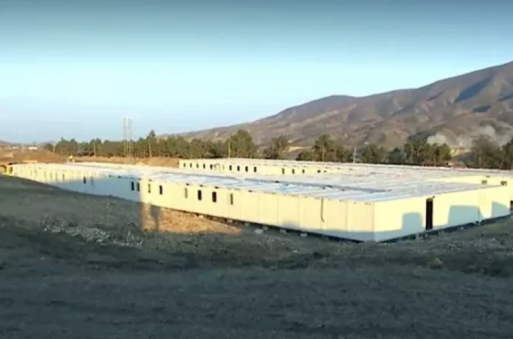 Ղարաբաղում տեղակայվել են զինվորականների համար առաջին բլոկ-մոդուլային ավանները