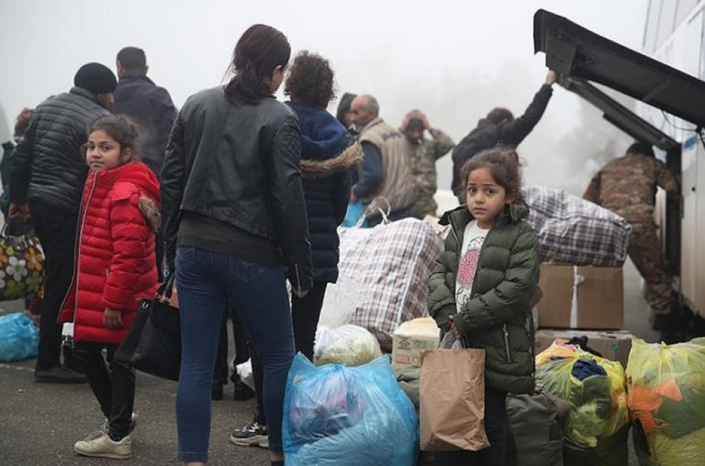 Նախօրեին ԼՂ է ժամանել 540, իսկ ընդհանուր առմամբ` 44 600 փախստական․ ՌԴ ՊՆ