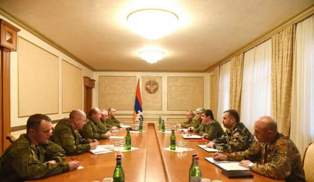Արայիկ Հարությունյանն ընդունել է ՌԴ զինված ուժերի ինժեներական զորքերի պետ Յուրի Ստավիցկու գլխավորած պատվիրակությանը